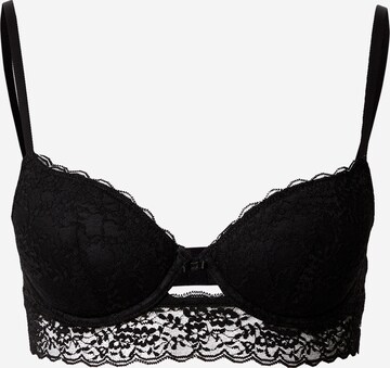 Women' Secret Bra in Black: front