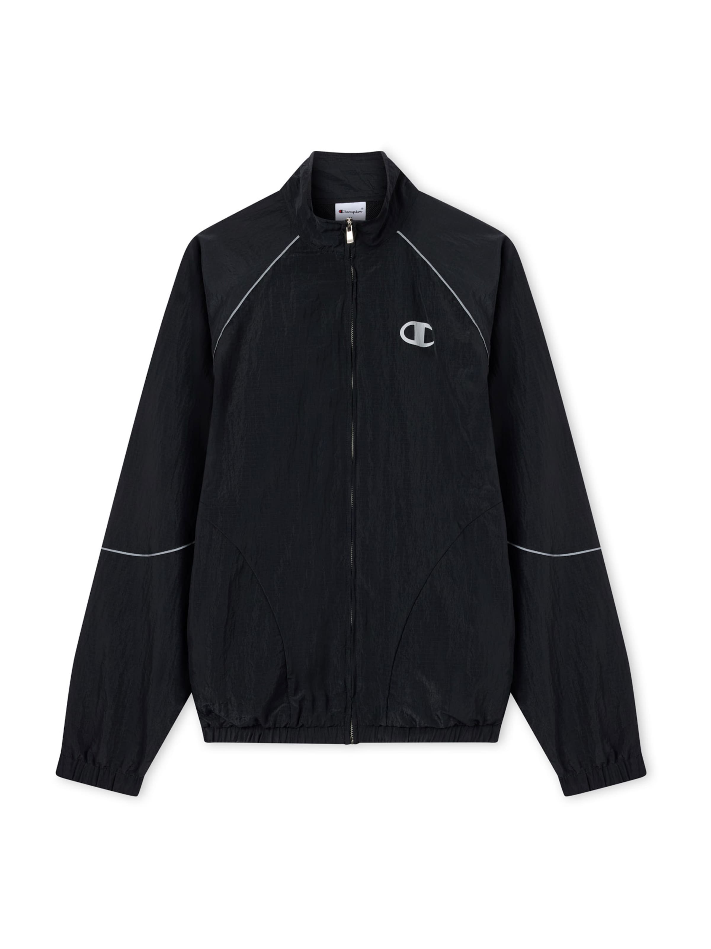 Champion Jacke in Schwarz: Vorderseite