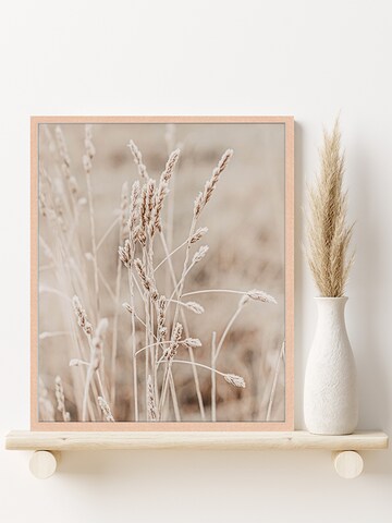 Liv Corday Wandbild 'Dry Field' in Braun