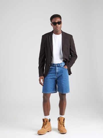 Carhartt WIP Ohlapna forma Kavbojke 'Nolan' | modra barva
