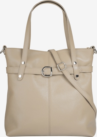 Cabas Cluty en beige : devant