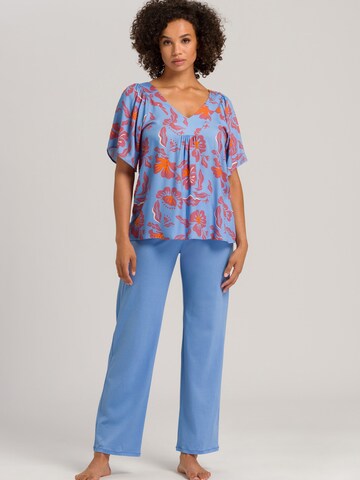 Loosefit Pantalon ' Cotton Deluxe ' Hanro en bleu