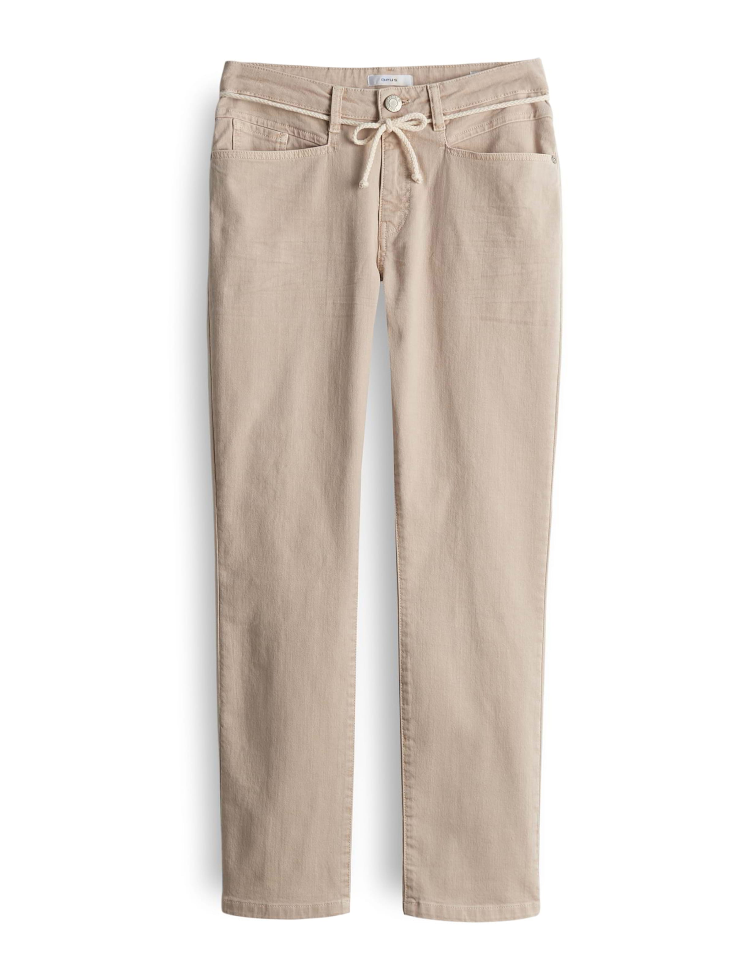 OPUS Slimfit Jeans 'Louis' i brun: forside