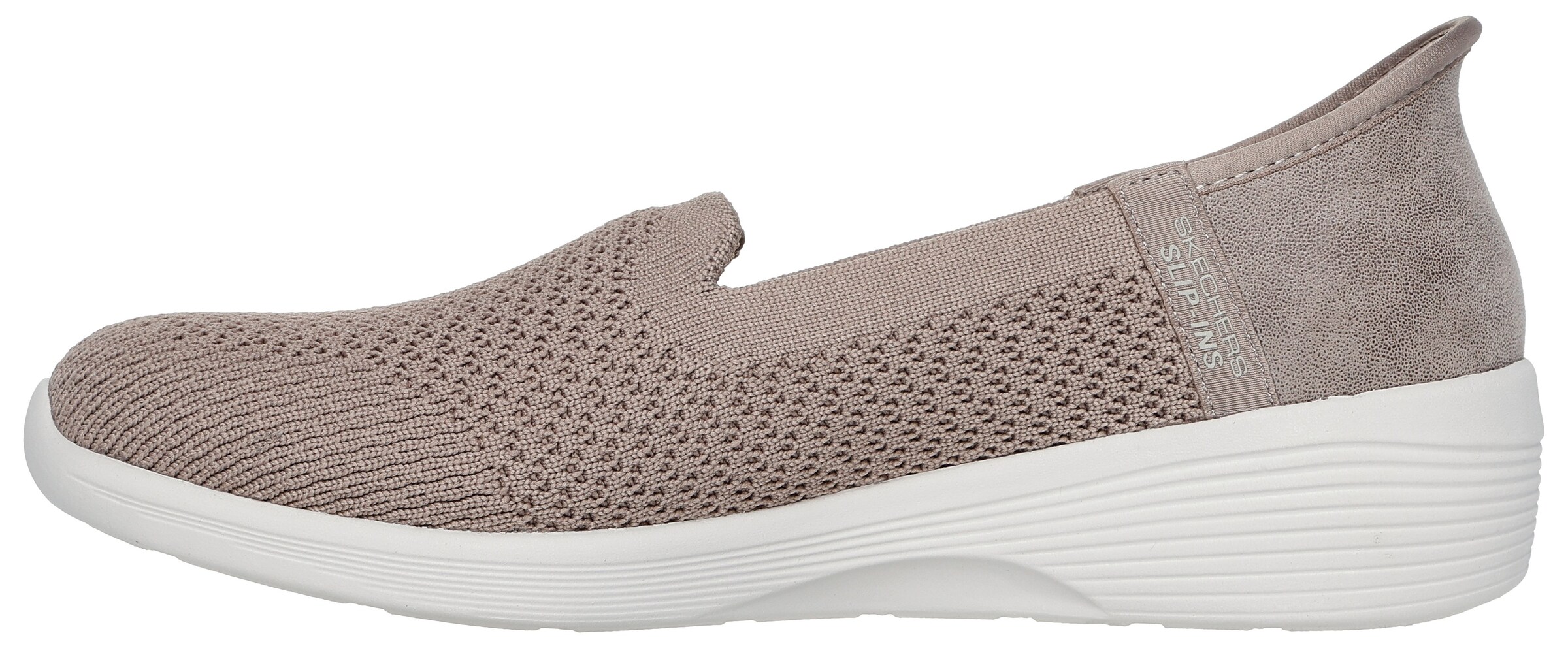 SKECHERS Slip-Ons in Grey: front