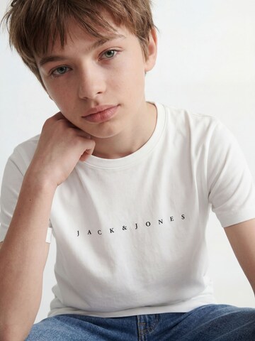 Jack & Jones Junior Majica 'JJEStar' | bela barva
