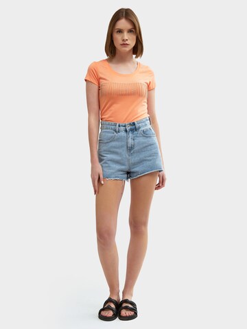 T-shirt Influencer en orange