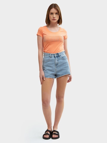 T-shirt Influencer en orange