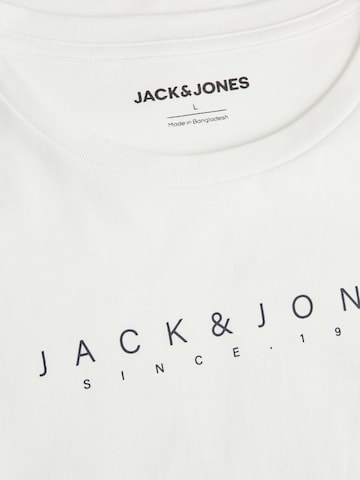 balta JACK & JONES Marškinėliai 'SETRA'