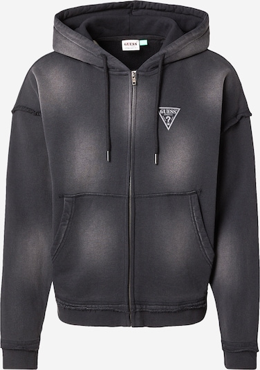 Džemperis iš GUESS Originals, spalva – pilka / juoda, Prekių apžvalga