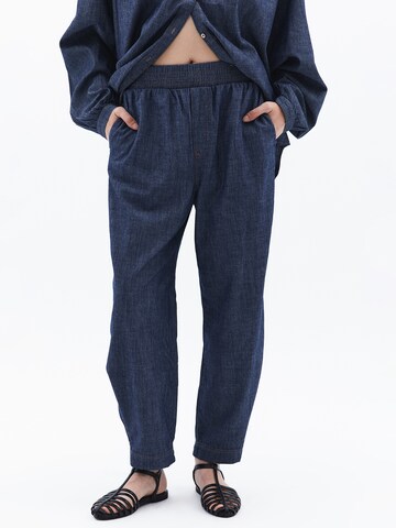 Baggy Pantaloni di OXXO in blu: frontale