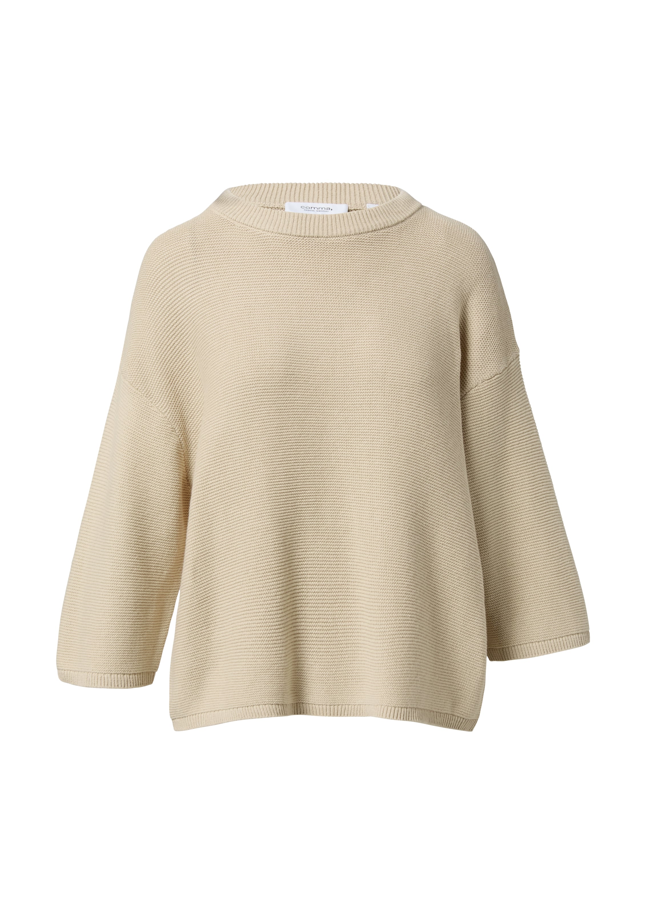 comma casual identity Pullover in Beige: Vorderseite