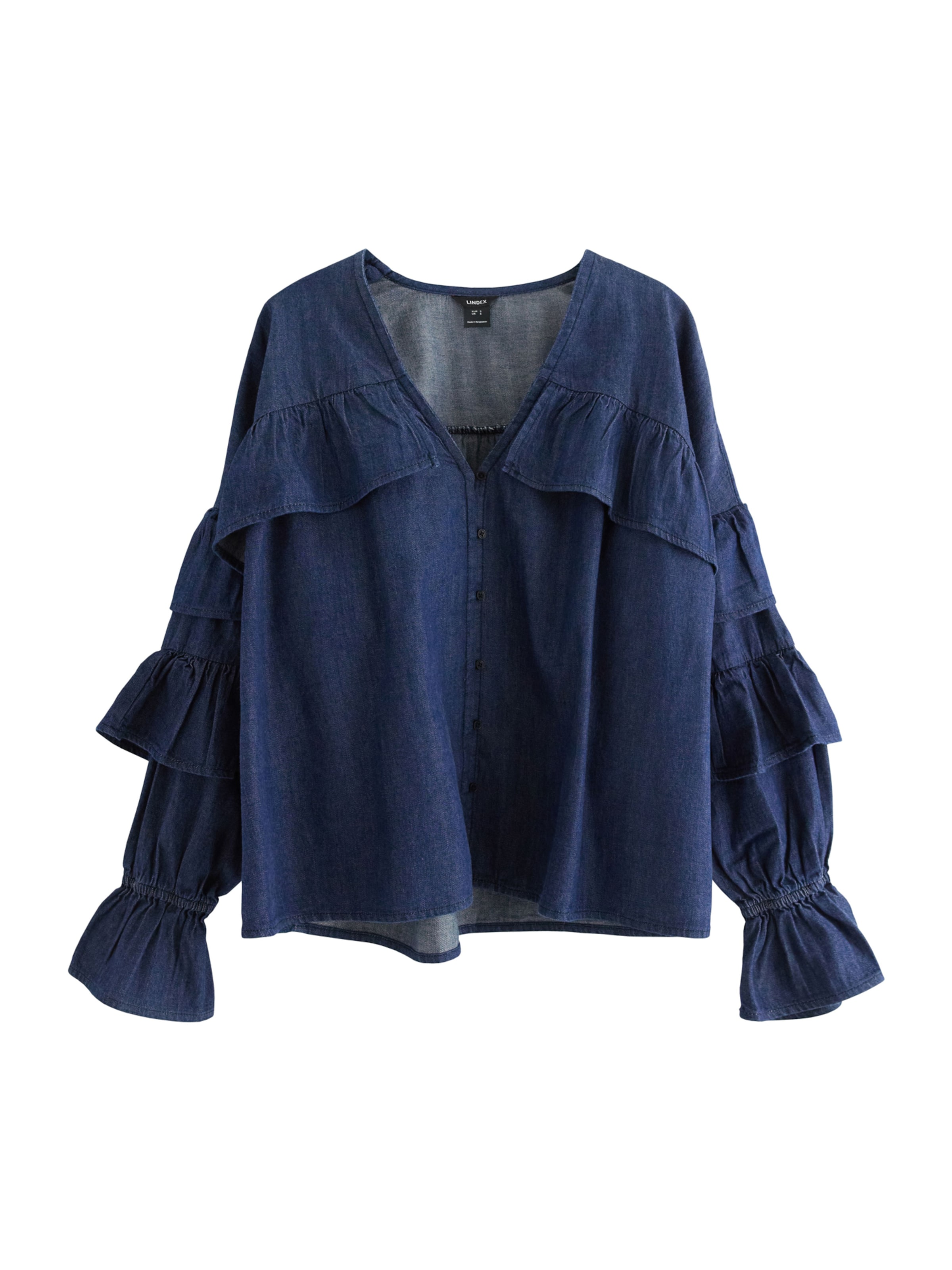 Lindex Blouse &#x27;Dino&#x27; in Blue: front