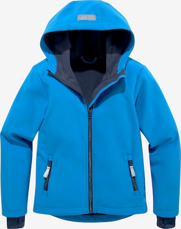 Kidsworld Performance Jacket in Blue: front