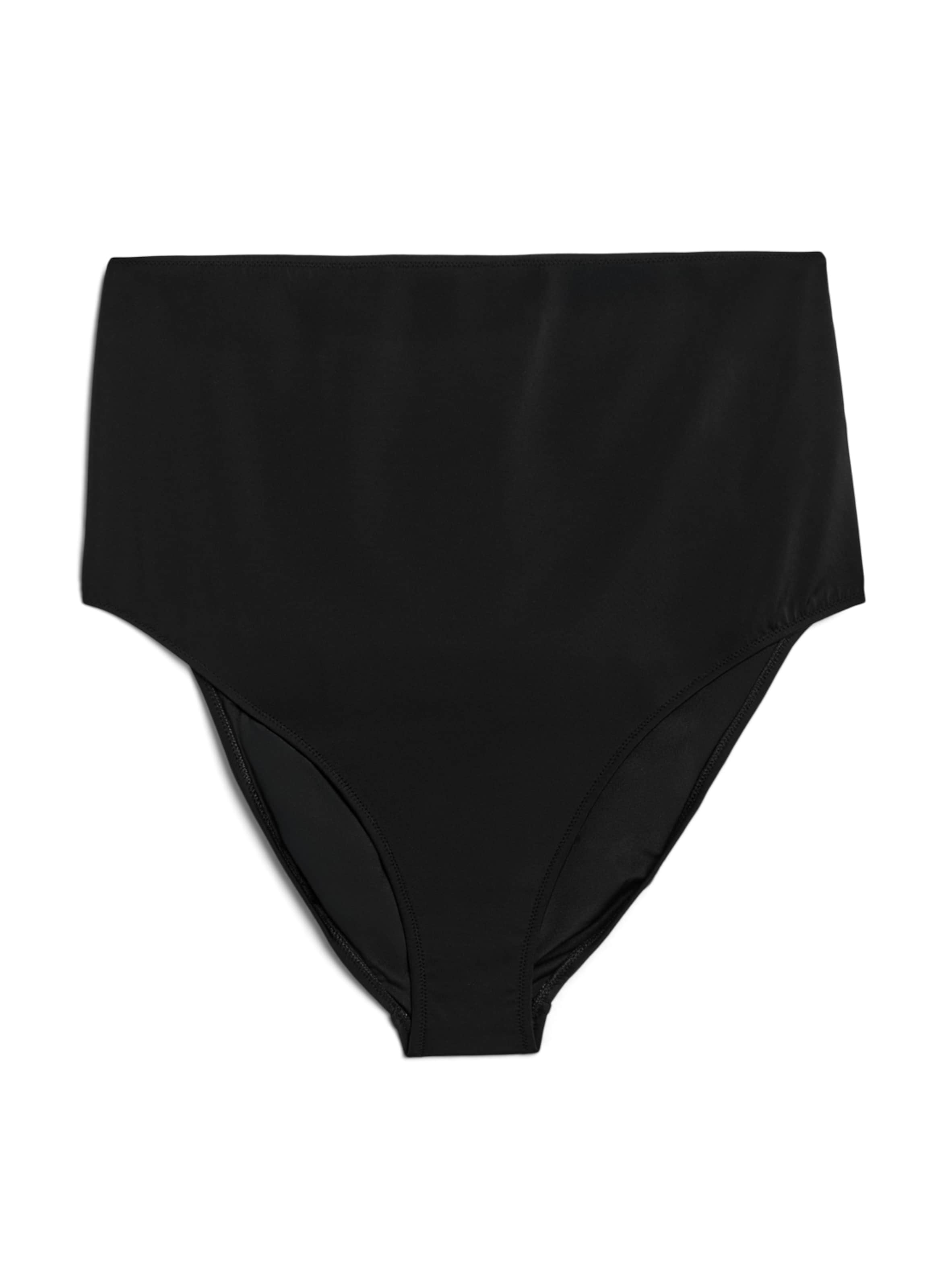 Swim by Zizzi Долнище на бански тип бикини в черно: отпред