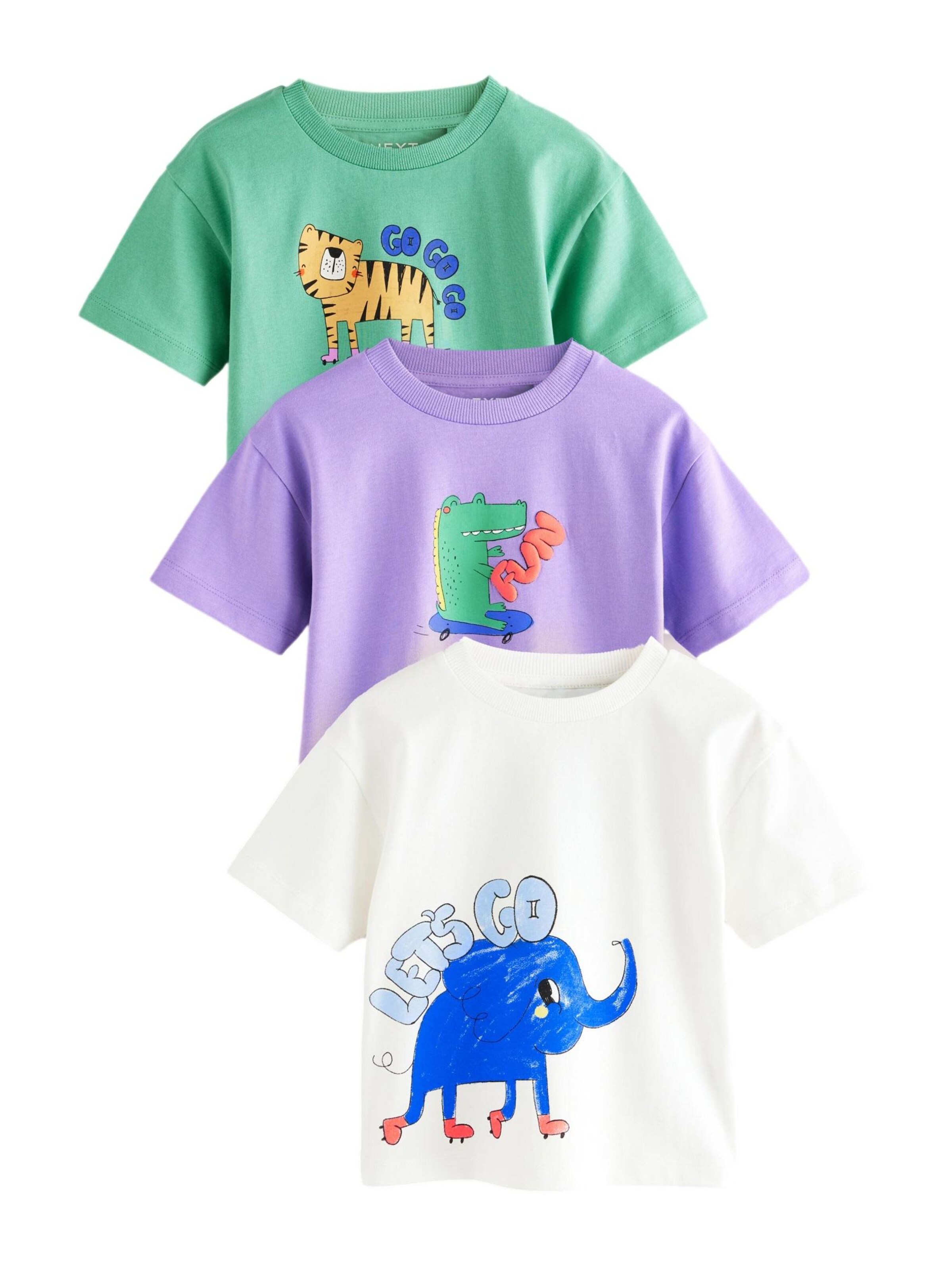 Next Shirt in Green: front