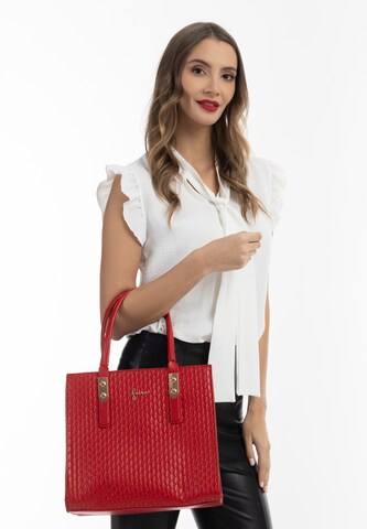 faina Shopper in Rood