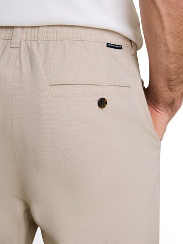TOM TAILOR Regular Chino trousers in Beige