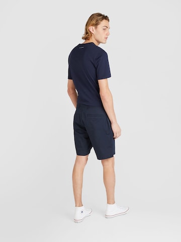 Abercrombie & Fitch Regular Shorts 'ALL DAY' in Blau