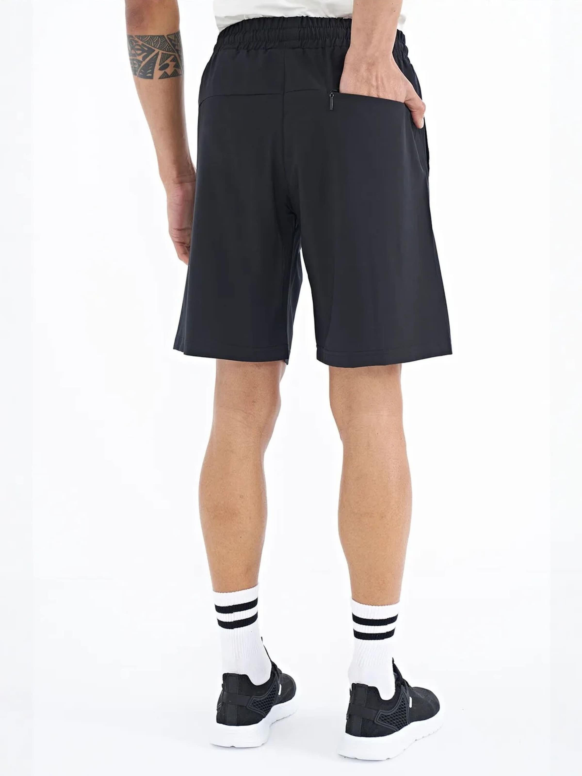 Wide leg Pantaloni di Tommy Life in nero