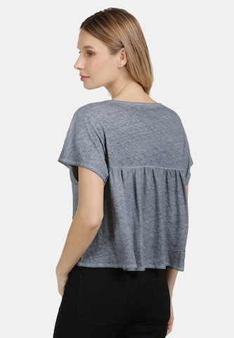 DreiMaster Vintage Bluse in Blau