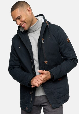 INDICODE JEANS Winter Jacket ' Crossing ' in Black