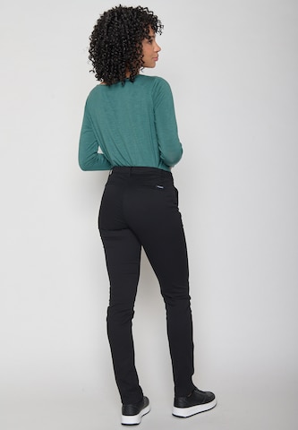 Slimfit Pantaloni chino di GREENBOMB in nero