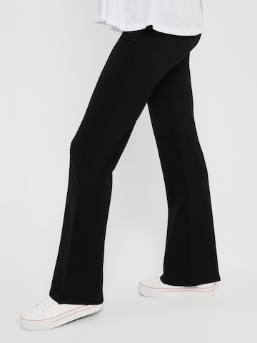 JDY Bootcut Spodnie 'Pretty' w kolorze czarny