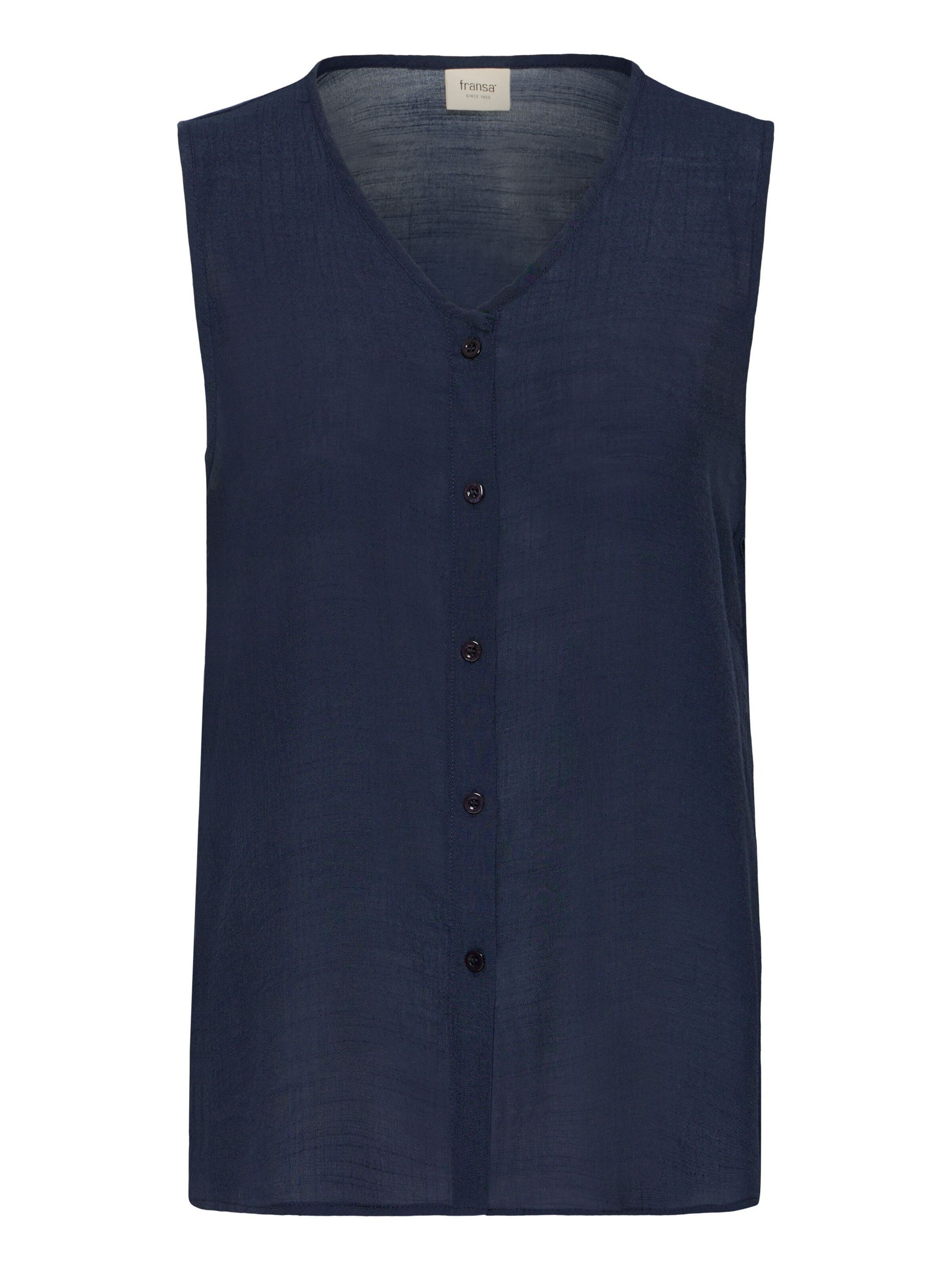 Chemisier 'FRAlyssa' Fransa en bleu : devant