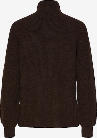 PIECES Sweater 'ASTA' in Brown
