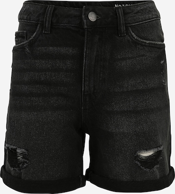 Noisy May Tall Jeans 'SMILEY' in Black: front