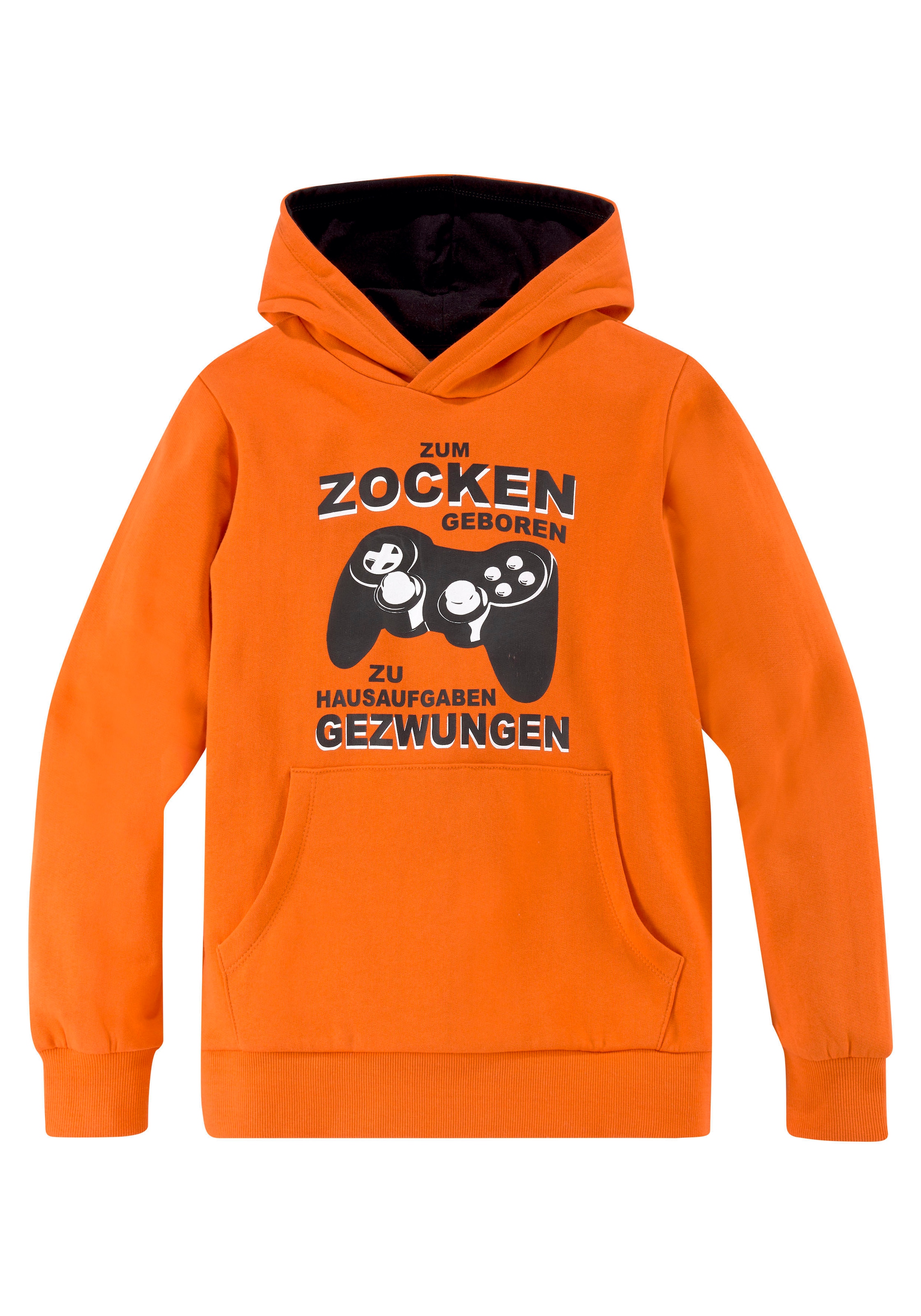 Kidsworld Sweatshirt in Orange: front