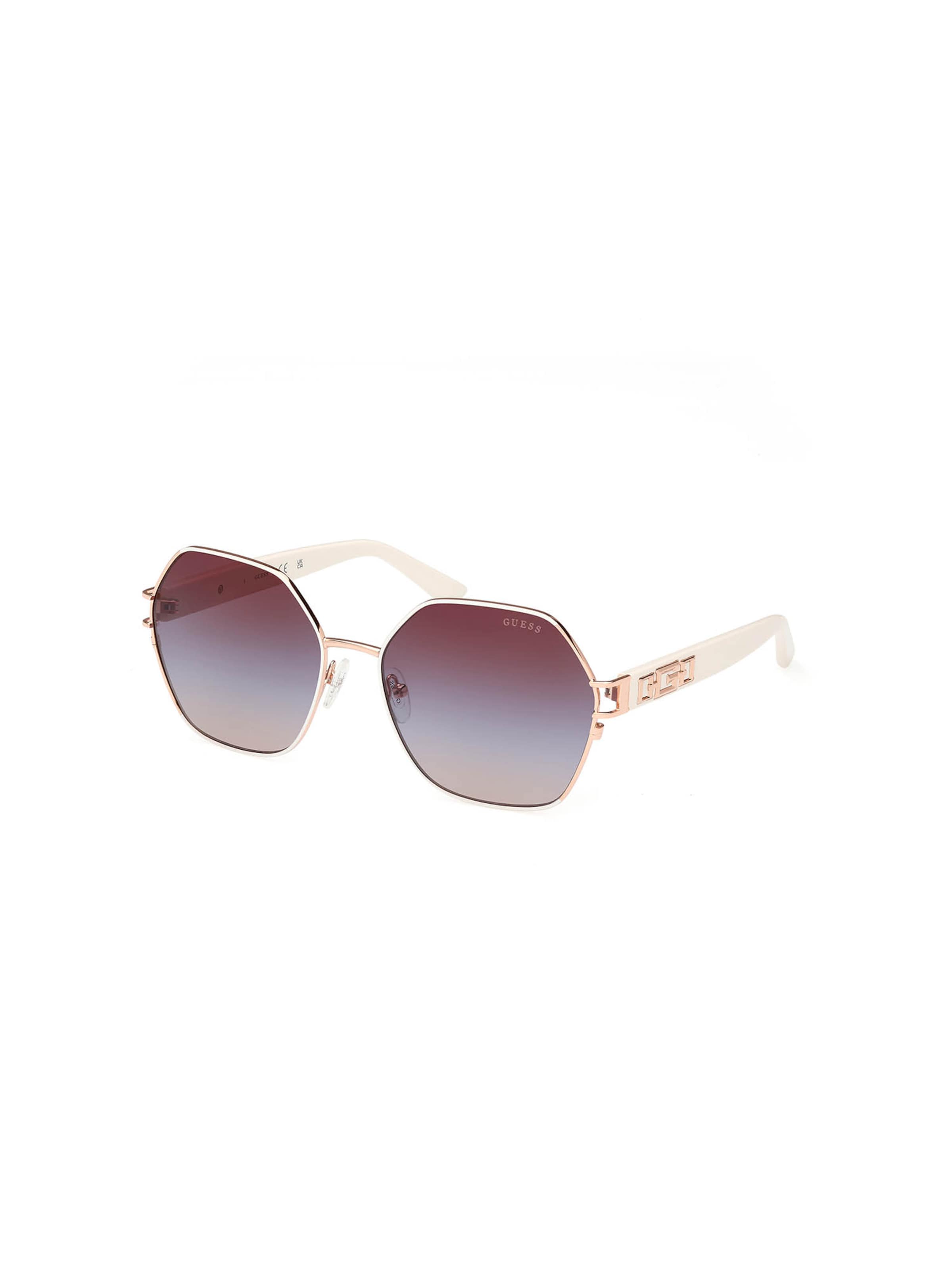 GUESS Sunglasses in White: front