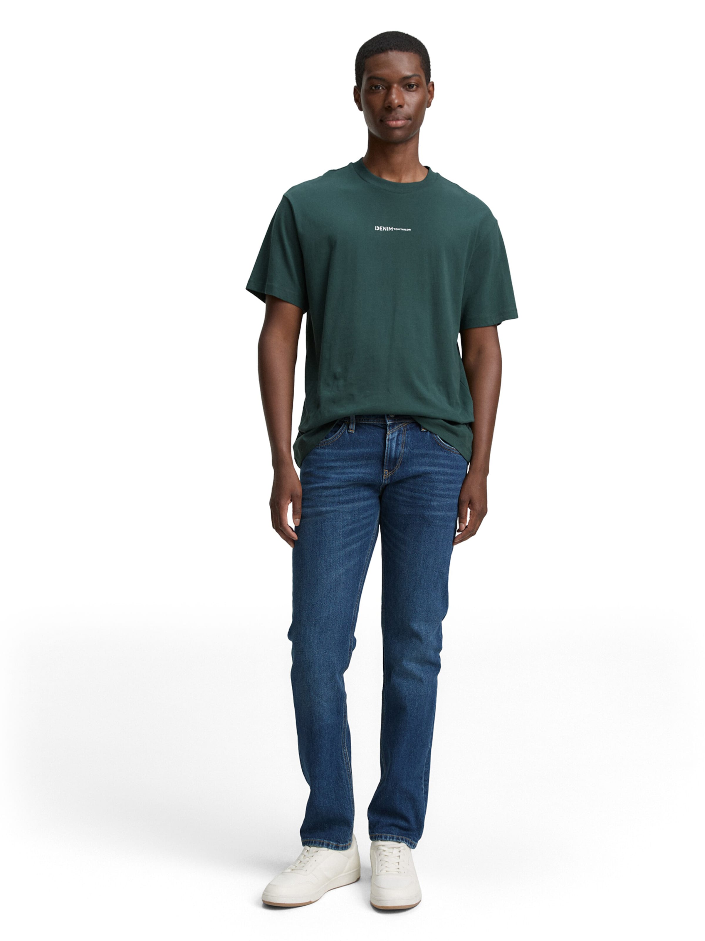 TOM TAILOR DENIM Слим Джинсы 'Piers' в Синий