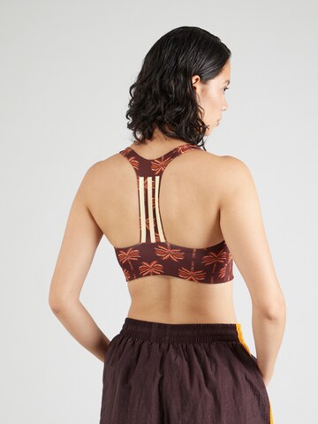 ADIDAS PERFORMANCE Bustier Sports-BH 'Adidas x FARM Rio' i brun