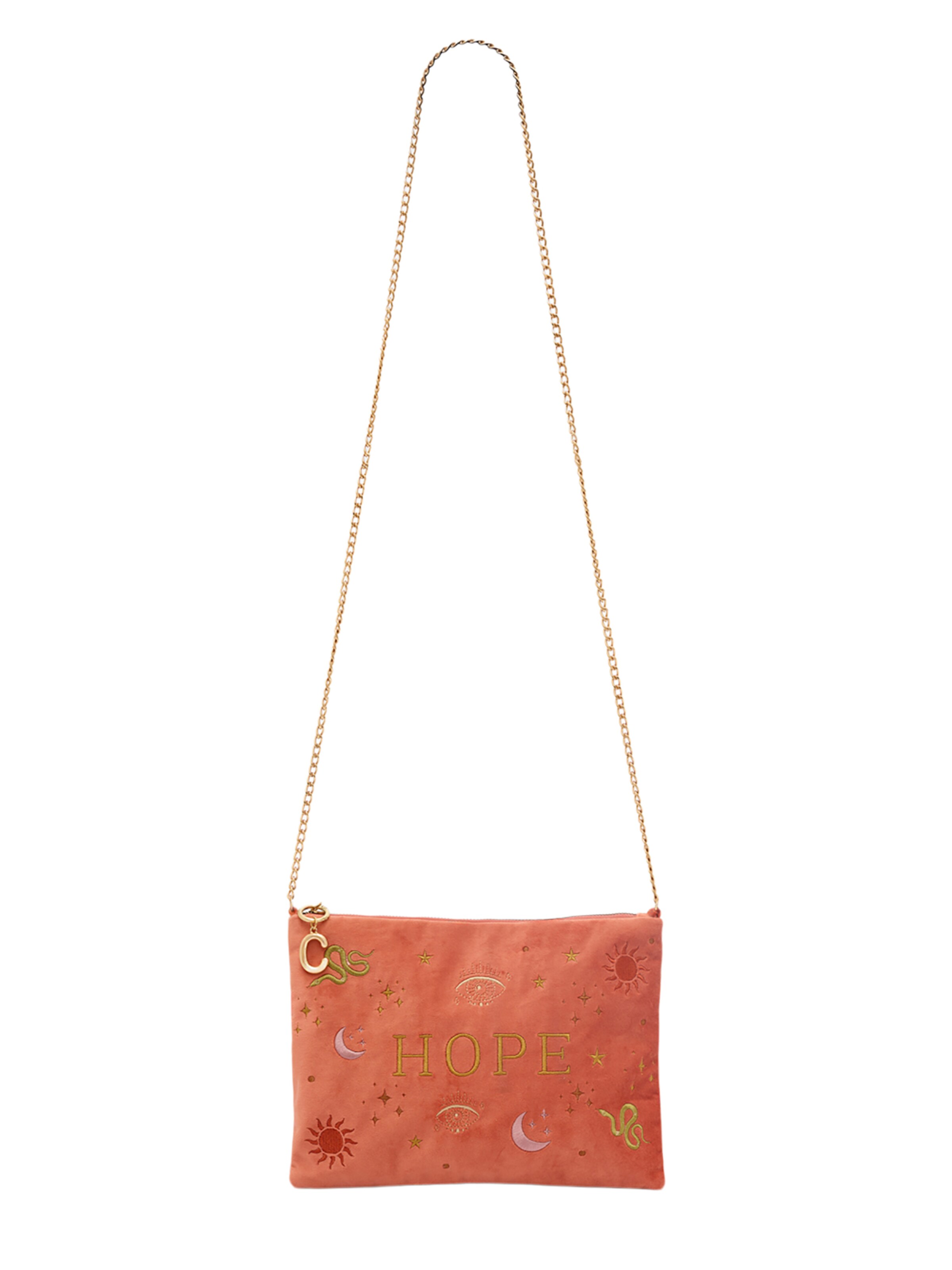 NALì Toiletry Bag 'HOPE' in Orange