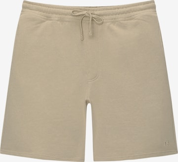 Pull&Bear Loosefit Shorts in Beige: predná strana