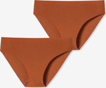 SCHIESSER Panty ' Invisible Light ' in Brown: front