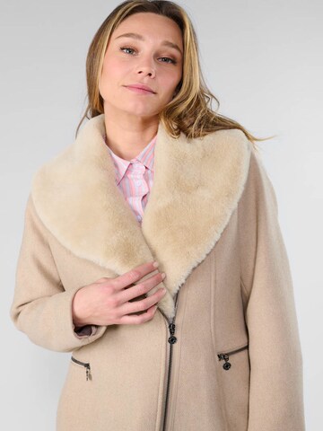 Manteau mi-saison 'Philine' Le Temps Des Cerises en beige