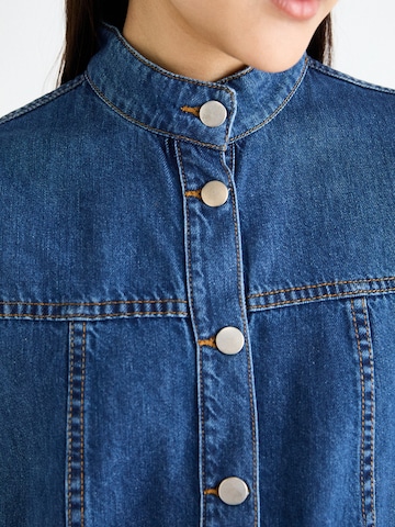 MSCH COPENHAGEN - Vestido camisero 'Rylan Elena' en azul