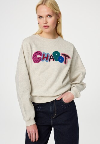 Fabienne Chapot Sweatshirt in Beige: front