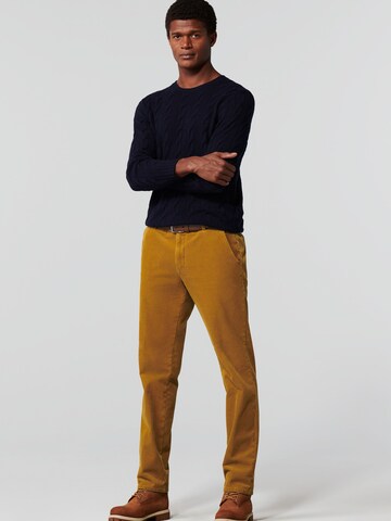 Meyer Hosen Regular Chino Pants in Yellow