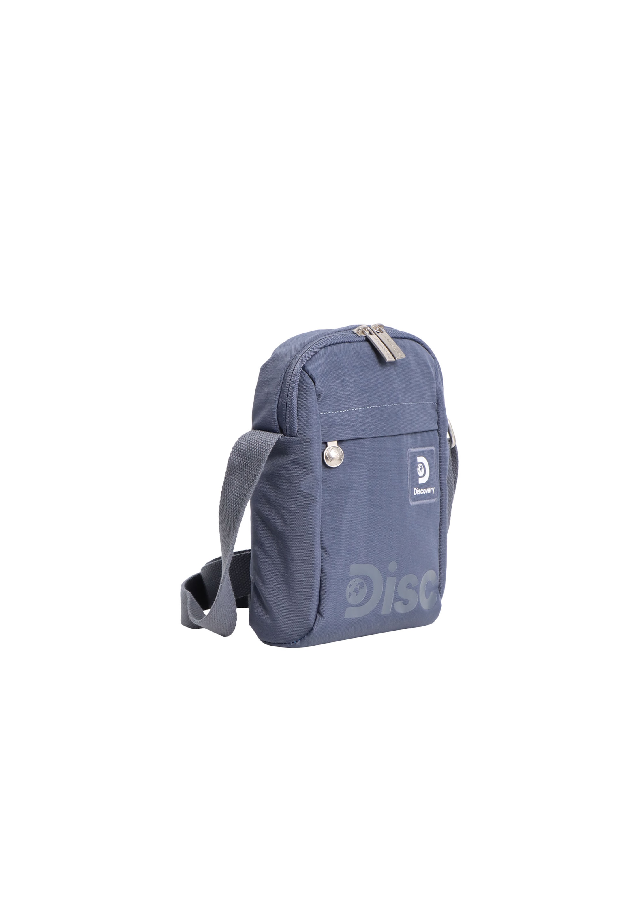 Discovery Schultertasche 'Commuter' in Grau