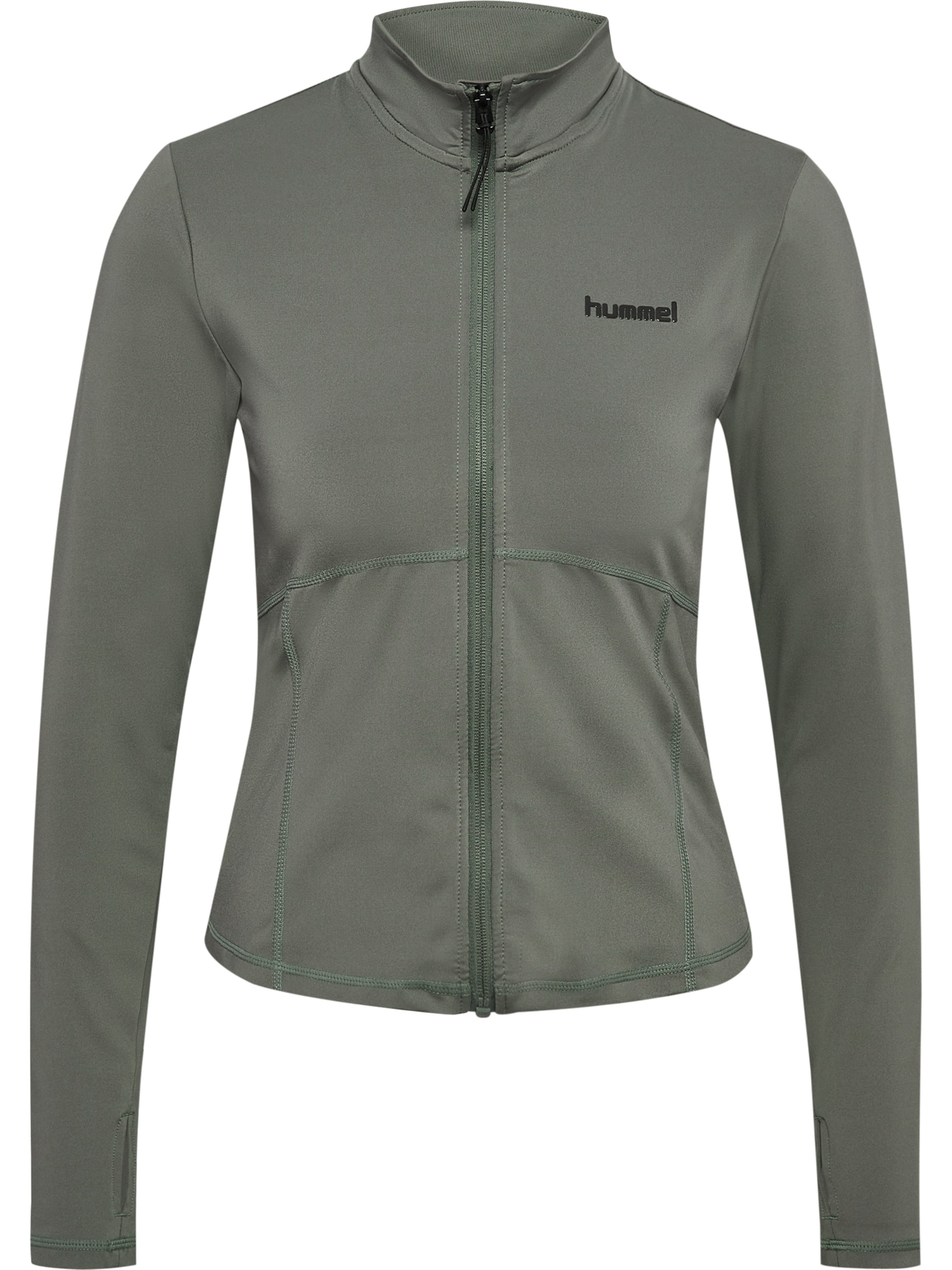 T-shirt fonctionnel Hummel en vert : devant