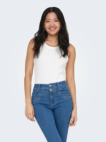 ONLY Top 'ONLVAL' in Weiß: Vorderseite