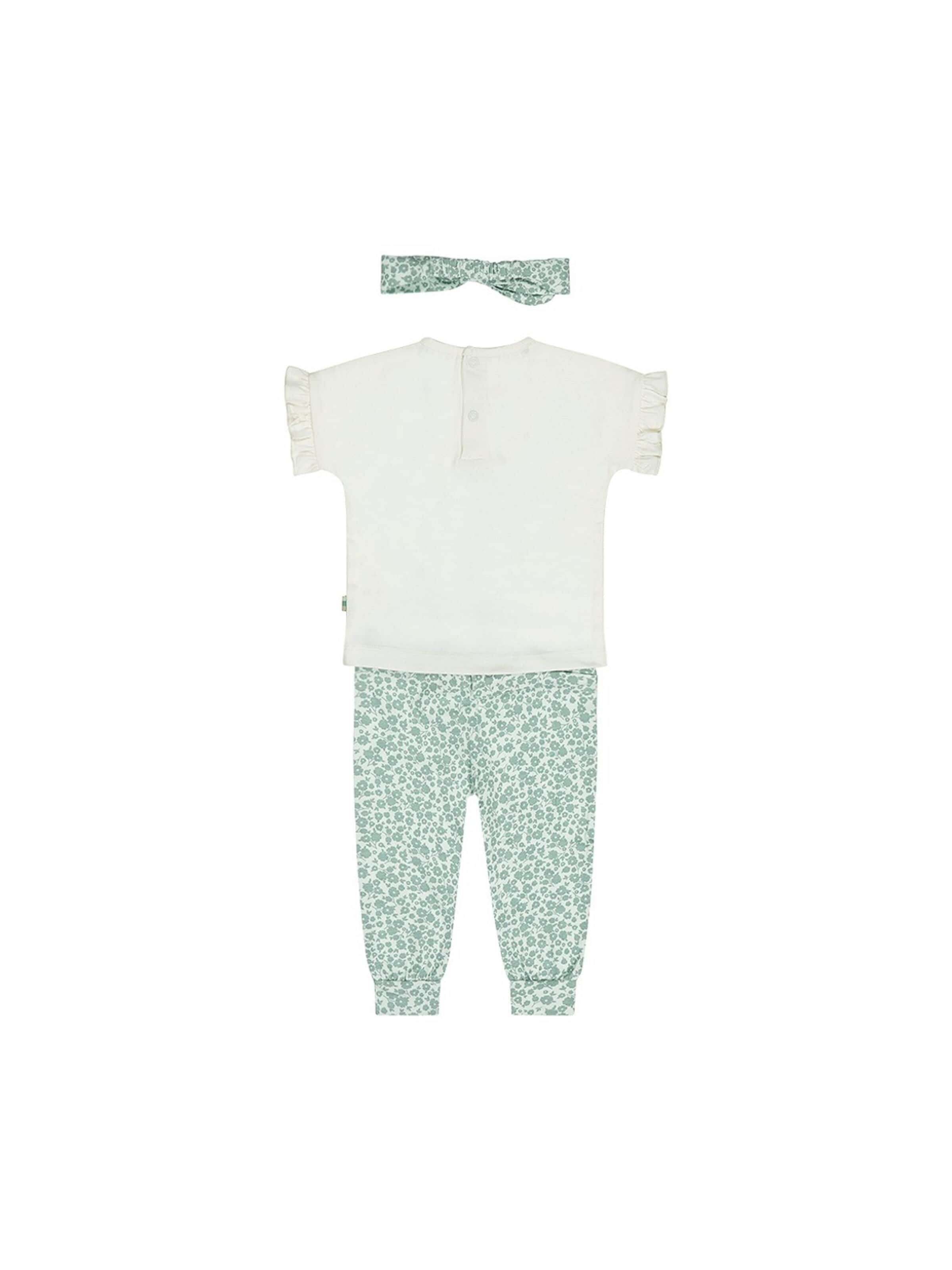 Dirkje Set '3 pc set, T-shirt, Trousers, Headband' in Blauw