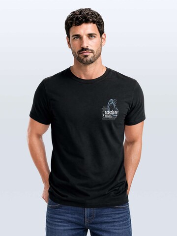 Neverless Shirt in Black: front