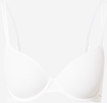 Calvin Klein Underwear Podprsenka 'Sheer Marquisette' – bílá: přední strana