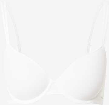 Reggiseno 'Sheer Marquisette' di Calvin Klein Underwear in bianco: frontale