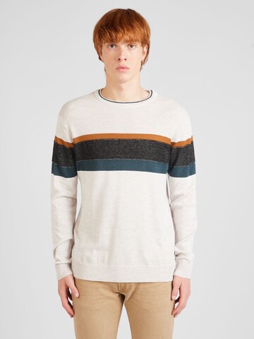 BURTON MENSWEAR LONDON Sweater in Grey: front