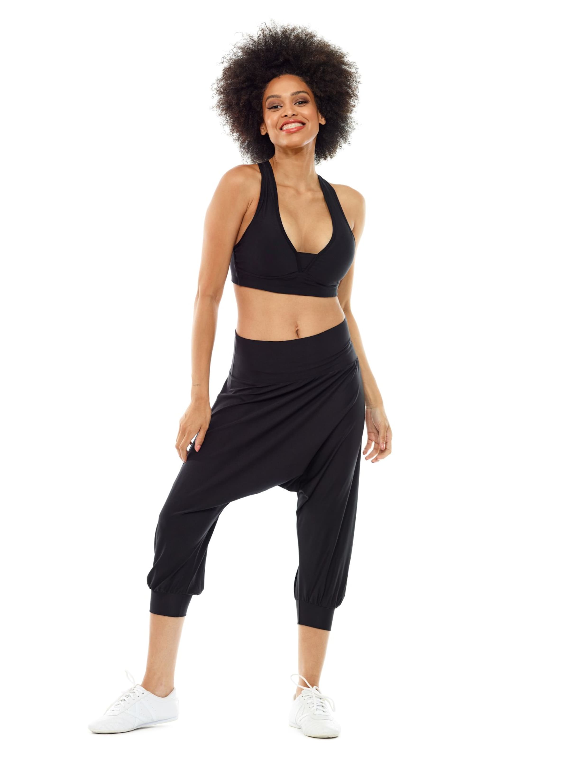 Push-up Soutien-gorge de sport 'PUSB102' Winshape en noir